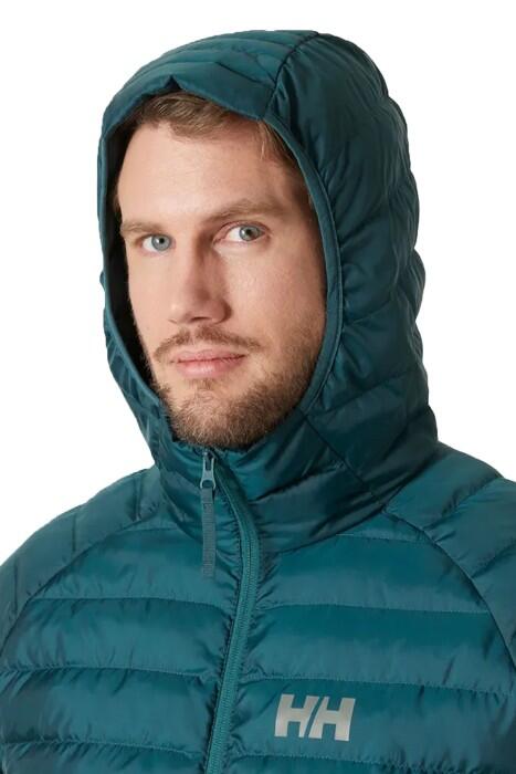 Banff Hooded Insulator Erkek Mont -63251 Petrol Yeşili - 3