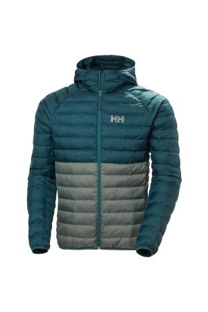 Banff Hooded Insulator Erkek Mont -63251 Petrol Yeşili - 5