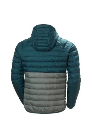Banff Hooded Insulator Erkek Mont -63251 Petrol Yeşili - 6