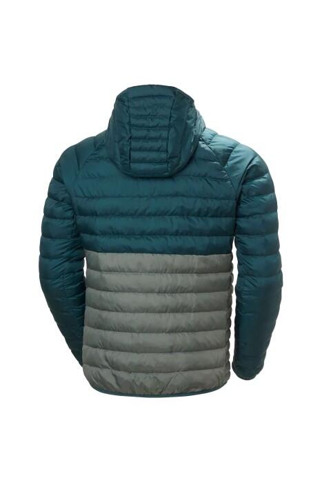 Banff Hooded Insulator Erkek Mont -63251 Petrol Yeşili - 6