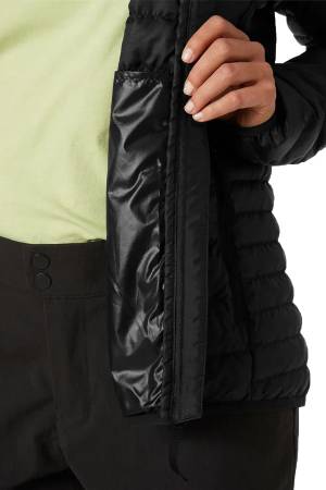 Banff Hooded Insulator Kadın Mont - 63252 Siyah - 5