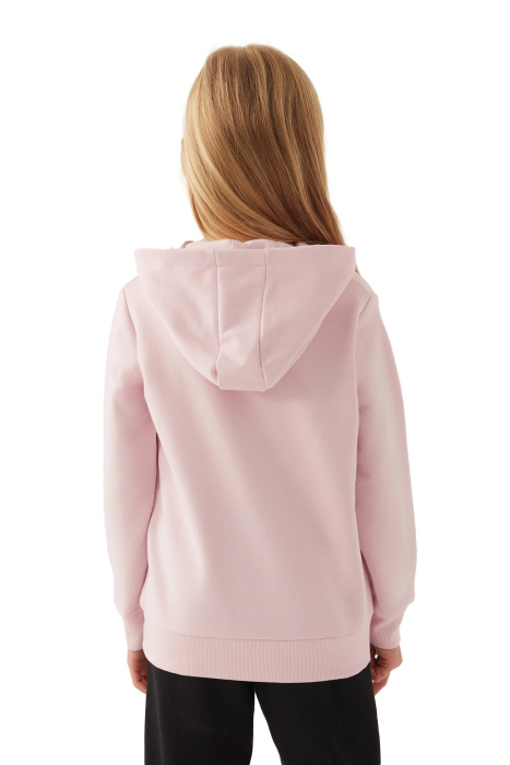 Barbie Kız Çocuk SweatShirt - L1769-3 Toz Pembe - 4