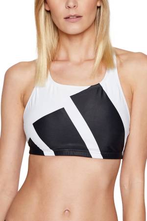 Bars Kadın Bikini Alt Üst Takım - H62035 Siyah/Beyaz - Adidas