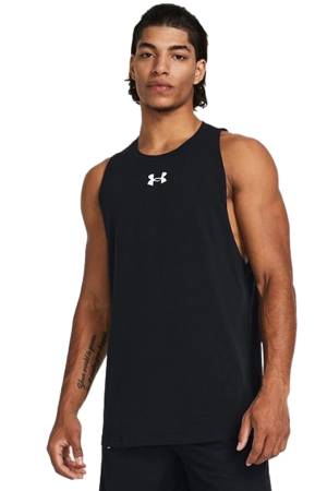 Baseline Cotton Tank Erkek Spor Atlet - 1361901 Siyah - Under Armour