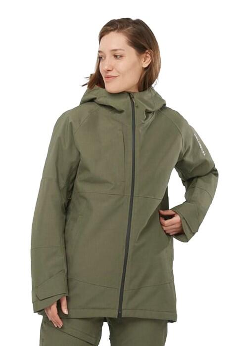 Bashley Puff Kadın Mont - LC2146300 Haki - 1