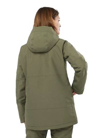 Bashley Puff Kadın Mont - LC2146300 Haki - 2