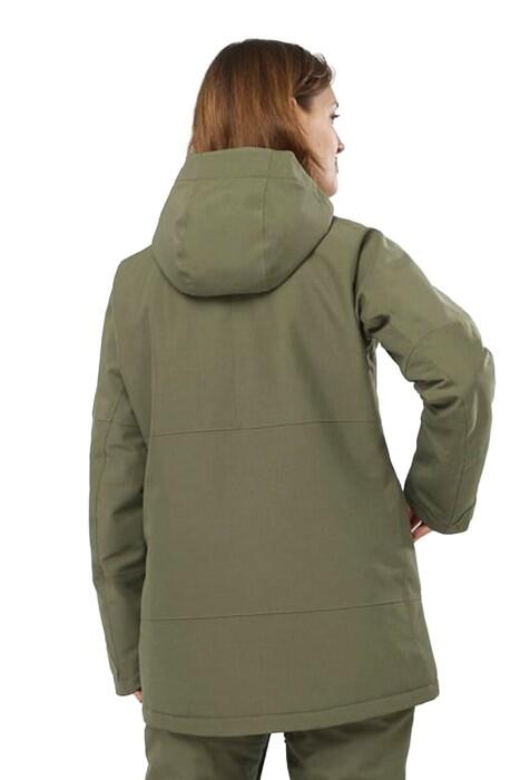 Bashley Puff Kadın Mont - LC2146300 Haki - 2