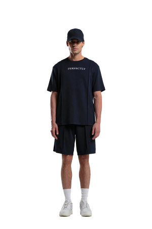 Benmanaj Erkek Baskılı T-Shirt - BMY0007 Lacivert - Benmanaj