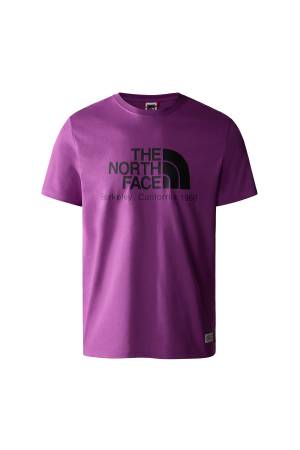 Berkeley Calıfornia Tee- In Scrap Mat Erkek T-Shirt - NF0A55GE Mor - The North Face
