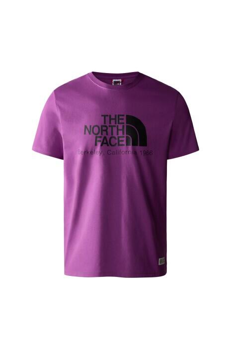 Berkeley Calıfornia Tee- In Scrap Mat Erkek T-Shirt - NF0A55GE Mor - 1