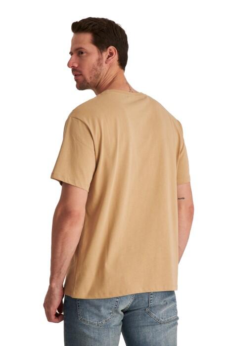 Beverly Hills Polo Club Erkek T-Shirt - 22SMF0K6200401 Bej - 4