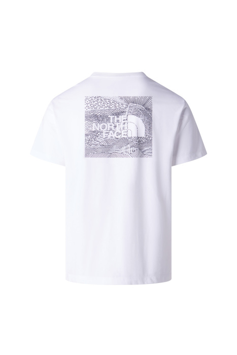 Box Nse Celebration Reg Erkek T-Shirt - NF0A8GV2 Beyaz - 2