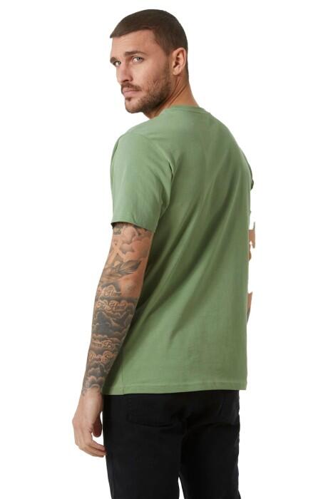 Box T Erkek T-Shirt - 53285 Çağla Yeşili - 2