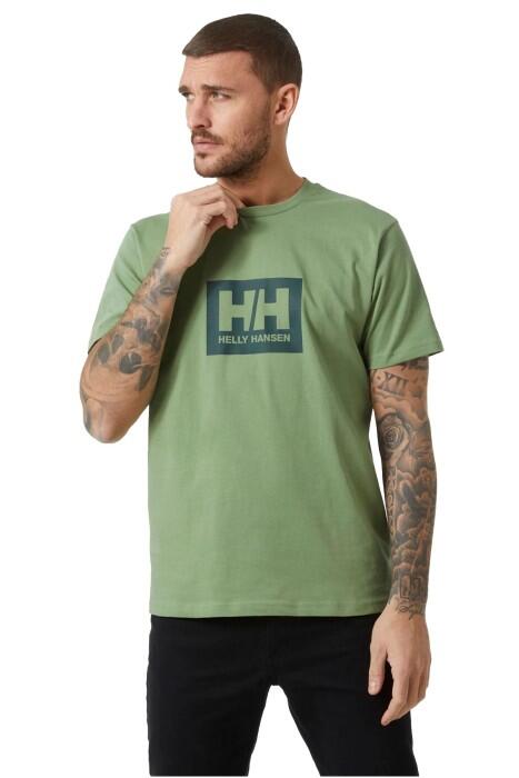 Box T Erkek T-Shirt - 53285 Çağla Yeşili - 3