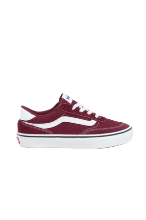 Brooklyn LS Kadın Ayakkabı - VN000D7U Bordo/Beyaz - Vans