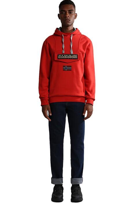 Burgee Wınt 2 Erkek SweatShirt - NP0A4GJD Kırmızı - 2
