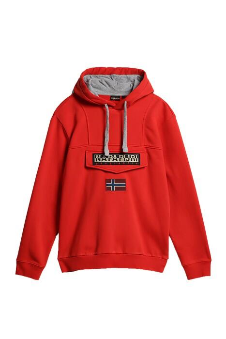 Burgee Wınt 2 Erkek SweatShirt - NP0A4GJD Kırmızı - 6