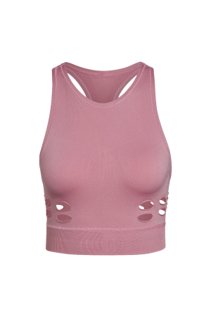 By Stella McCartney TruePace Kadın Crop Atlet - HD9071 Pembe - EU-Adidas