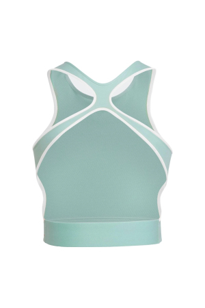 By Stella McCartney TruePace Kadın Crop Atlet - HD9112 Su Yeşili - 2