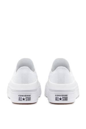 Canvas Color Chuck Taylor All Star Move Kadın Sneaker - 570257C Beyaz - 5