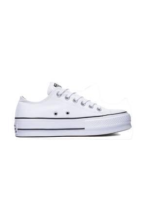 Canvas Platform Chuck Taylor All Star Kadın Sneaker - 560251C Beyaz - Converse