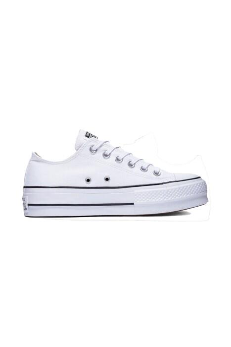 Canvas Platform Chuck Taylor All Star Kadın Sneaker - 560251C Beyaz - 1
