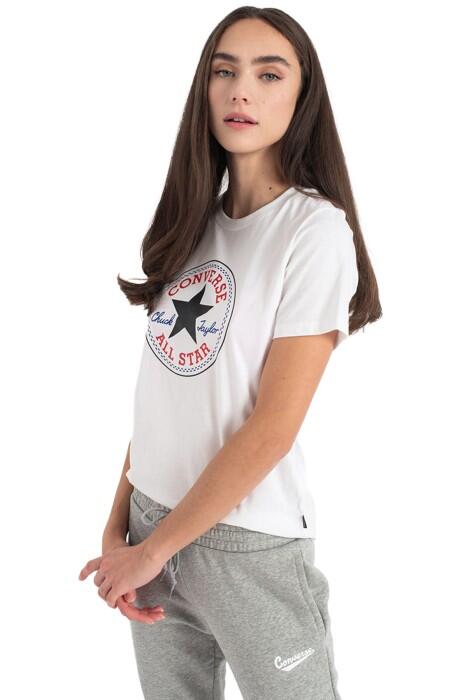 Chuck Patch Classic Tee Kadın T-Shirt - 10022560 Beyaz - 2