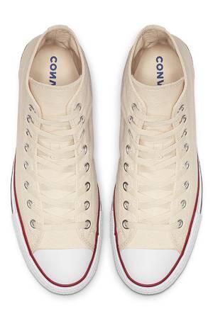 Chuck Taylor All Star Hi Unisex Sneaker-159484C Krem - 5