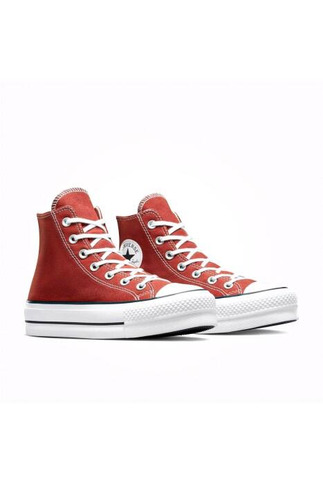 Chuck Taylor All Star Lift Platform Seasonal Color Kadın Ayakkabı - A06896C Kahverengi - 3