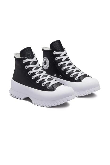 Chuck Taylor All Star Lugged 2.0 Leather Kadın Sneaker - A03704C Siyah - 2