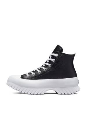 Chuck Taylor All Star Lugged 2.0 Leather Kadın Sneaker - A03704C Siyah - 4