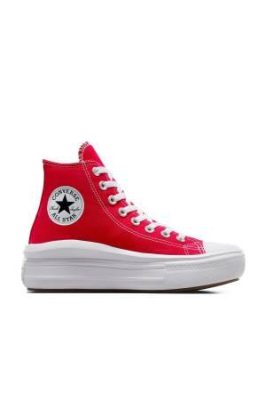 Chuck Taylor All Star Move Kadın Platform Sneaker - A09073C Kırmızı - Converse