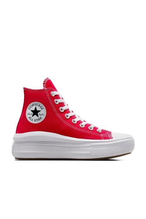 Chuck Taylor All Star Move Kadın Platform Sneaker - A09073C Kırmızı - 1