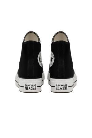 Chuck Taylor All Star Platform Canvas Kadın Sneaker - 560845C Siyah - 4