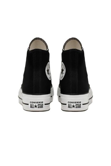Chuck Taylor All Star Platform Canvas Kadın Sneaker - 560845C Siyah - 4