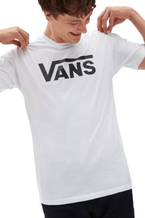 Classıc Erkek T-Shirt - VN000GGG Beyaz/Siyah - 1
