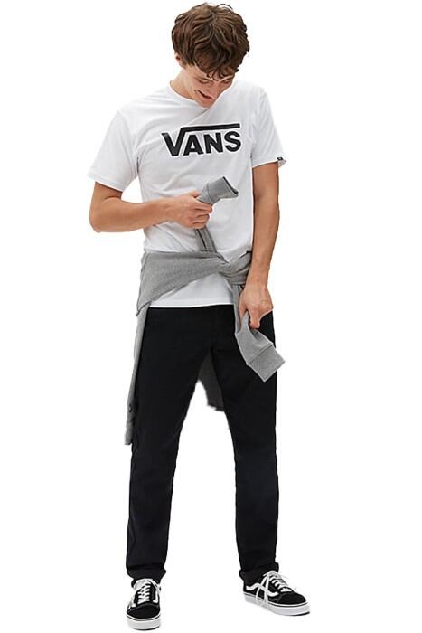 Classıc Erkek T-Shirt - VN000GGG Beyaz/Siyah - 2