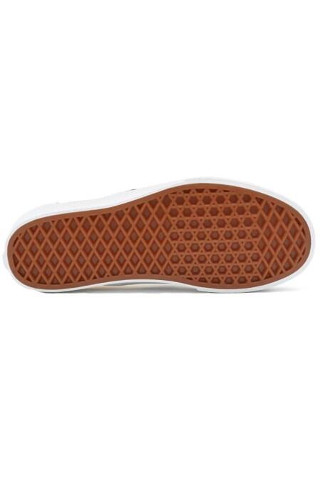 Classic Slip-On Platform Unisex Ayakkabı - VN00018E Siyah/Beyaz - 6