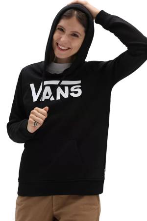 Classic V Ii Hoodie Kadın SweatShirt - VN0A53OV Siyah - Vans
