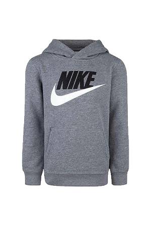 Club Hbr Pullover Çocuk Kapüşonlu SweatShirt - 86G703 Gri - Nike Kids