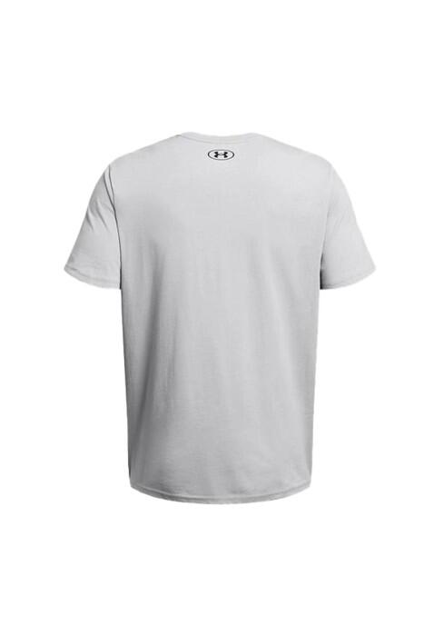 Colorblock Wordmark Ss Erkek T-Shirt - 1382829 Mod Gri/Siyah - 2