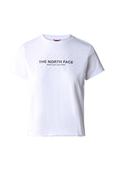Coordinates S/S Tee - Eu Kadın T-Shirt - NF0A826I Beyaz - 1