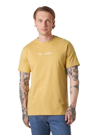 Core Erkek T-Shirt 2.0 - 54598 Çöl Sarısı - Helly Hansen