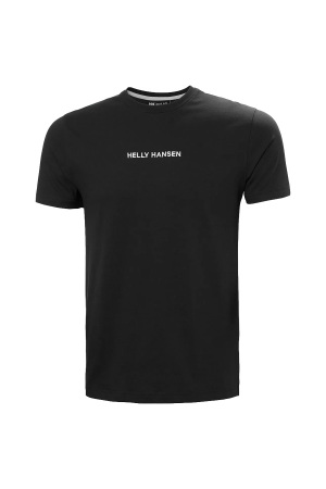 Core Erkek T-Shirt 2.0 - 54598 Siyah - Helly Hansen