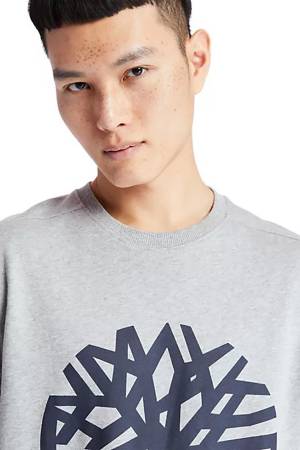 Core Logo Crew Bb Erkek SweatShirt - TB0A2BJ8 Gri - 3