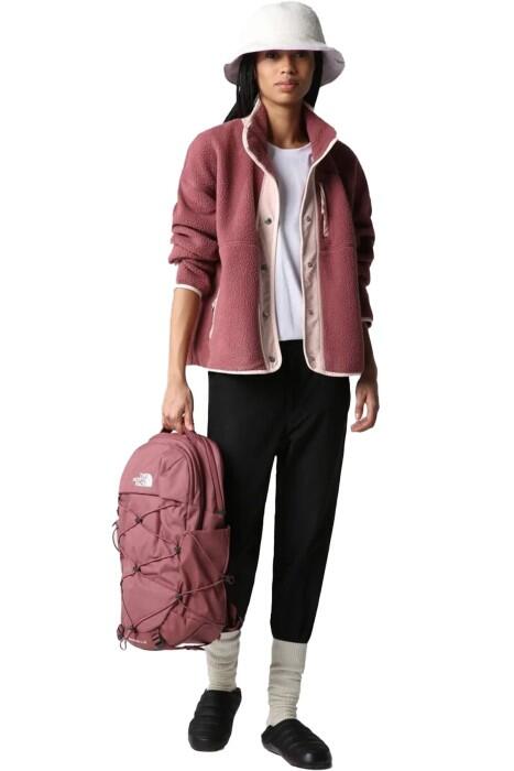 Cragmont Fleece Kadın Ceket - NF0A5A9L Bordo/Krem - 2