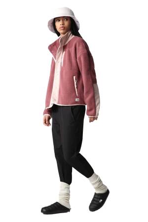 Cragmont Fleece Kadın Ceket - NF0A5A9L Bordo/Krem - 6