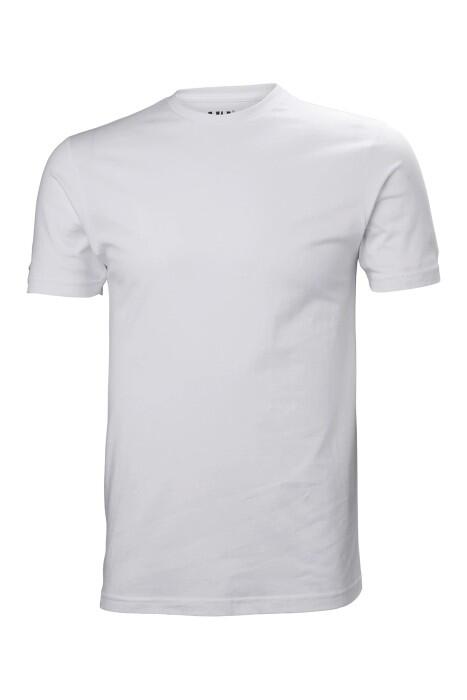 Crew Erkek T-Shirt - 33995 Beyaz - 1