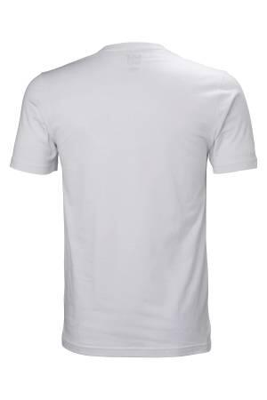 Crew Erkek T-Shirt - 33995 Beyaz - 2