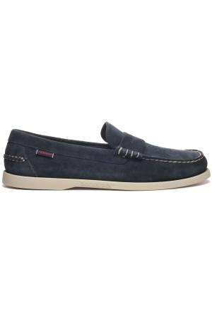 Dan Boat Flesh Out Erkek Nubuk Deri Ayakkabı - 7111MSW Lacivert - Sebago